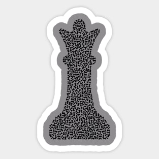 QUEEN OF CHESS Sticker